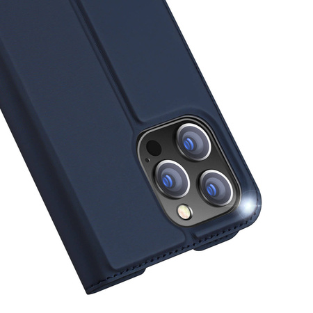 Dux Ducis Skin Pro Holster Flip Cover for iPhone 14 Pro Max blue