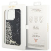 Guess GUHCP14XLCSGSGK iPhone 14 Pro Max 6.7" black/black hardcase Liquid Glitter Marble