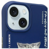 Nimmy etui iPhone 15 6.1" niebieski/blue  Glasses Cool Cat