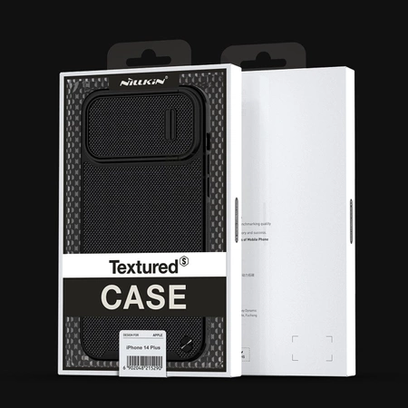 Nillkin Textured S Case iPhone 14 Plus Panzerhülle mit Kameraabdeckung grün