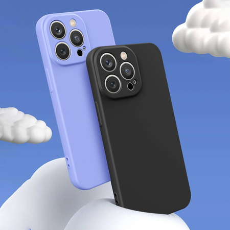 Silicone case etui iPhone 14 Plus silikonowy pokrowiec miętowozielone