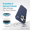 Speck Presidio2 Pro Magsafe - Etui iPhone 15 Pro (Coastal Blue / Dustgrey / White)