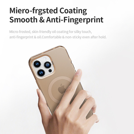 Rock Etui Matte Series Magnetic do Iphone 16 Pro Max czarne