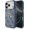 Guess 4G Big 4G Classic Logo Case for iPhone 17 Pro - Blue and Gold