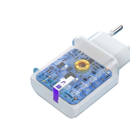 Dudao A20EU USB-A 18W Netzwerkladegerät - Weiß