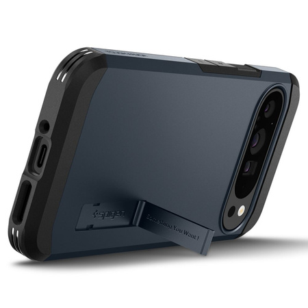 Spigen Tough Armor - Etui do Google Pixel 9 Pro XL (Metal Slate)