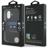 Etui BMW M Silicon Horizontal Line MagSafe na iPhone 17 - czarne