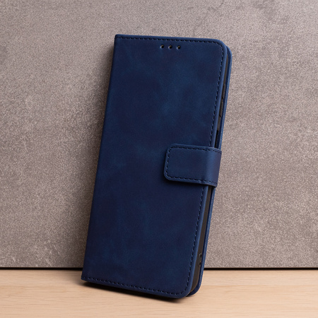 Etui Smart Velvet do iPhone 16 Plus 6,7&quot; granatowe