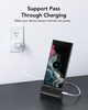 VEGER powerbank 5000 mAh z wbudowanym złączem Typ C PlugOn PD QC3.0 3A 20W W0558 czarny