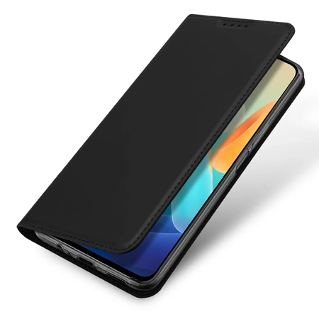 Dux Ducis Skin Pro etui Vivo Y16 / Y02s portfel kabura pokrowiec z klapką czarny