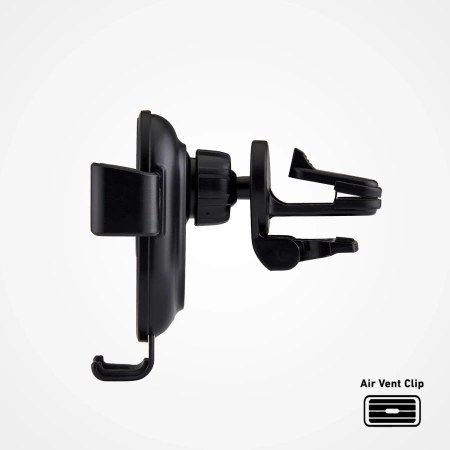 Uchwyt na smartfona z ładowarką indukcyjną SBS TESUPWIR10CLIPSTG 10W - czarny