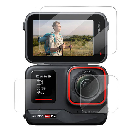Szkło Hartowane TELESIN do Kamery Insta360 Ace Pro