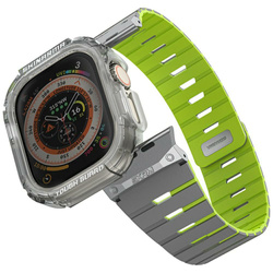 Pasek+etui Skinarma Gemini do Apple      Watch 49mm niteglow