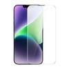 Baseus Vollbild-Hartglas für iPhone 14 Plus / 13 Pro Max mit Lautsprecherabdeckung 0,4 mm + Montageset