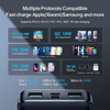 Power Bank 10000mAh 22.5W 2xUSB QC3.0 + USB-C PD3.0 + Micro USB External Battery Fast Charge JOYROOM JR-QP191 black