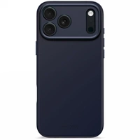 Etui Decoded AntiMicrobial Silicone Backcover z MagSafe na iPhone 17 Pro Max - granatowe
