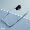 Nakładka Etteri Silicone Case do iPhone 16 6,1" jasnoniebieska