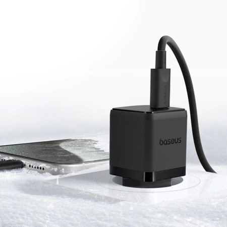 Baseus Palm 30W USB-C Wandladegerät - Weiß