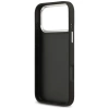 Guess Grained Big 4G Classic Logo case for iPhone 17 Pro Max - black