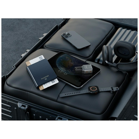 Ładowarka sieciowa Energea TravelGo      Adapter 45 2xUSB-C 45W grafitowo-czarny