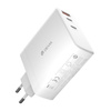 Devia ładowarka sieciowa Extreme PD 140W 2x USB-C 1x USB biała do laptopa