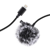 Mikrofon Jack Puluz krawatowy z klipsem PU426 1,5m 3.5mm Lightning