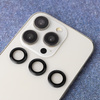 Pojedyncze szkło na aparat do iPhone 14 Pro / 14 Pro Max czarna ramka