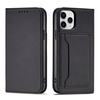 Magnet Card Case for iPhone 12 Pro Max Pouch Card Wallet Card Holder Black