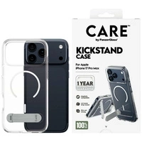 Etui CARE by PanzerGlass Feature w. Kickstand MagSafe na iPhone 17 Pro Max - przezroczyste