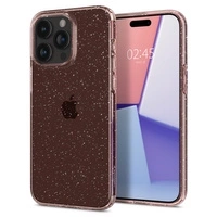 Spigen Liquid Crystal Glitter, rose quartz - iPhone 15 Pro Max