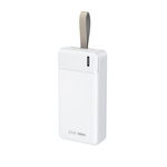 REMAX Power Bank 30000mAh RPP-289 Pure - USB + Typ C - PD 20W QC 18W biały