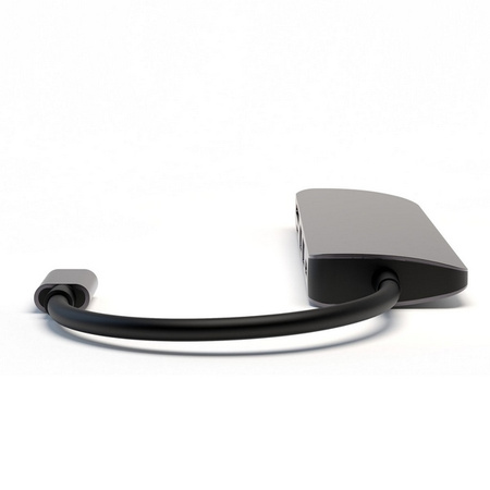 4smarts HUB 6w1 DeX Function 2xUSB-A      3.0/USB-C/HDMI/SD/MicroSD szary 468782