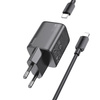HOCO ładowarka sieciowa Typ C + kabel Typ C do Lightning QC PD 20W N40 czarna