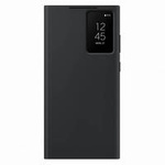 Samsung Smart View Wallet Case etui Samsung Galaxy S23 Ultra pokrowiec z inteligentną klapką okienkiem portfel na kartę czarne (EF-ZS918CBEGWW)