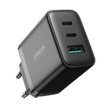 Joyroom JR-TCF10 Schnellladegerät 2x USB-C USB-A 32W - Schwarz