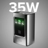 Powerbank SBS 10000mAh PD 35W mit LCD-Display - grau
