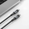 Kabel 5A PD100W 0,25m USB-C - USB-C Tech-Protect Ultraboost szary
