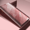 Etui Smart Clear View do Huawei P20 Lite różowy