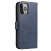 Flip Stand Wallet Case für iPhone 15 Pro Max Magnet Case – Blau