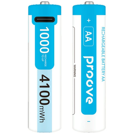 Akumulatorki Proove AA 4100mWh 2szt      biały