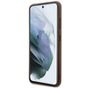 Oryginalne Etui GUESS Hardcase GUHCS24M4GMGBR do Samsung S24 Plus (Leather 4G Metal Logo / brązowy)