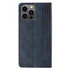 Magnet Strap Case etui do iPhone 12 Pro pokrowiec portfel + mini smycz zawieszka niebieski