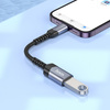 HOCO adapter iPhone Lightning 8-pin (męski) do USB (żeński) 3.0 UA24 czarna