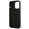 Guess GUHMP13LLSLMGBK iPhone 13 Pro / 13 6.1 "schwarz / schwarzes Hardcase Silikonschrift Gold Logo