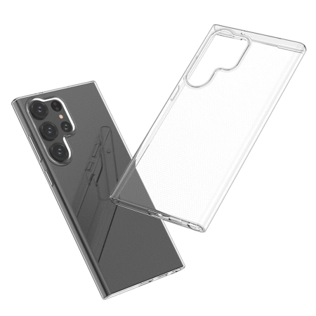 Ultraklare 0,5-mm-Hülle Samsung Galaxy S23 Ultradünne Abdeckung transparent