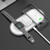 HOCO ładowarka indukcyjna Qi 3w1 ( telefon + zegarek + airpods ) 2A 10W CW24 biała
