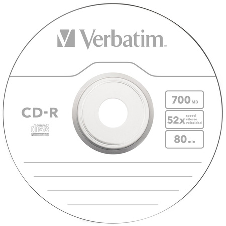 Verbatim Płyta CD-R 700MB 52x Extra      Protection 10szt 43437