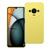 Futerał SILICONE 2mm do XIAOMI REDMI A3 4G żółty