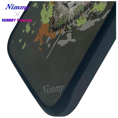 Etui Nimmy Wilk MagSafe do iPhone 16      ciemnoszary