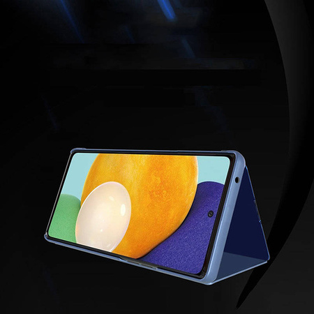 Clear View Case futerał etui z klapką Samsung Galaxy A33 5G niebieski
